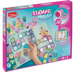 Creativ Coffret 52 tampons 'Princesses'