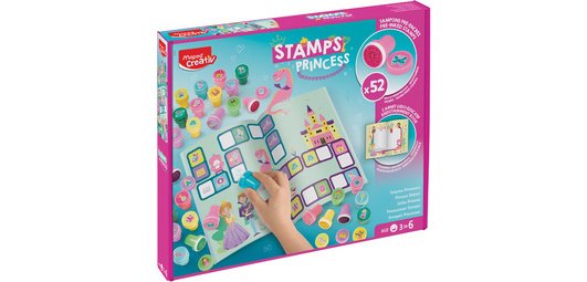 Creativ Coffret 52 tampons 'Princesses'