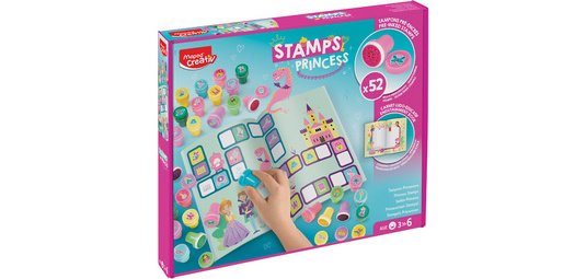 Creativ Coffret 52 tampons 'Princesses'