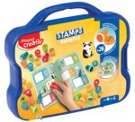 Creativ Set de tampons 'ANIMAUX', dans une mallette