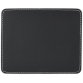 Tapis de souris avec aspect cuir, noir