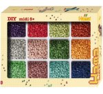 Hama Perles à repasser midi, 'boîte d'assortiment', garni