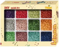 Hama Perles à repasser midi, 'boîte d'assortiment', garni
