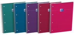 Smart Intense Spiral Notebook, A4+, Seyès, assorted