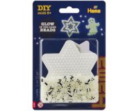 Hama Perles à repasser midi 'Étoile lumineuse', blister