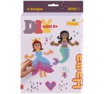 Hama Perles à repasser midi 'Princesse & sirène', coffret