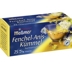 Thé 'fenouil-anis-carvi', harmonieux, paquet de 25