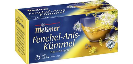 Thé 'fenouil-anis-carvi', harmonieux, paquet de 25