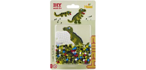 Hama Perles à repasser midi 'Dinosaure', blister