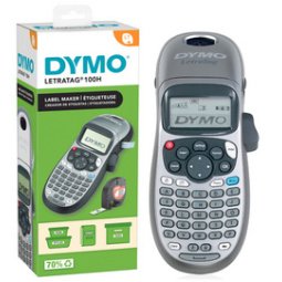 DYMO Etiqueteuse manuelle 'LetraTag LT-100H' Silver