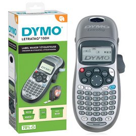 DYMO Etiqueteuse manuelle 'LetraTag LT-100H' Silver