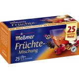 Thé 'mélange de fruits', paquet de 25