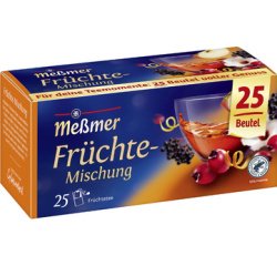Thé 'mélange de fruits', paquet de 25