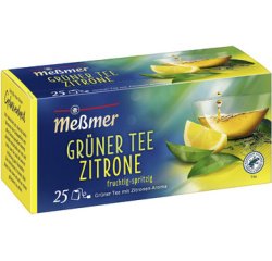 Thé vert 'citron', paquet de 25