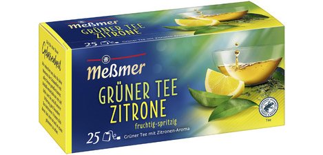Thé vert 'citron', paquet de 25