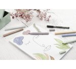 Surligneur Slim, étui de 6, couleurs pastel