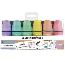 Surligneur Mini Pastel, étui de 6