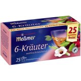 Thé '6 herbes', parfumé, paquet de 25