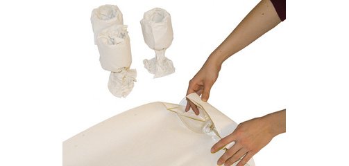 Papier de soie, (L)400 x (H)600 mm, blanc
