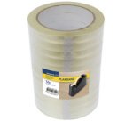 Ruban adhésif, 19 mm x 66 m, PP, transparent