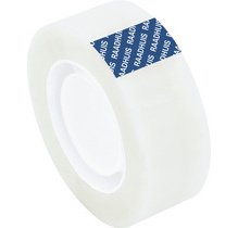 Ruban adhésif, 19 mm x 33 m, PP, mat transparent