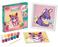 Creativ Coffret de peinture au numéro Chien & Renard