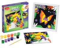 Creativ Coffret de peinture au numéro Toucan/Papillon