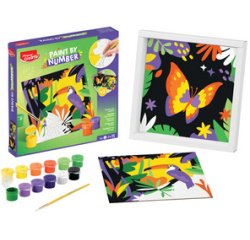 Creativ Coffret de peinture au numéro Toucan/Papillon