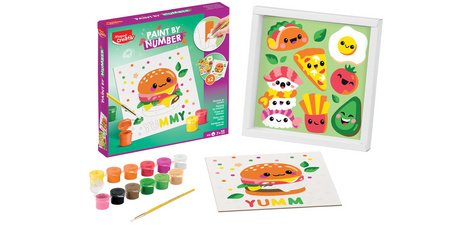 Creativ Coffret de peinture au numéro Motif salé