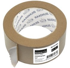 Ruban adhésif d'emballage ECO, 50 mm x 50 m, papier