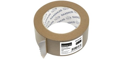 Ruban adhésif d'emballage ECO, 50 mm x 50 m, papier