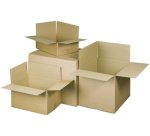 Carton ondulé à plier, 1 cannelure