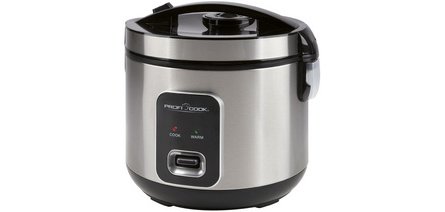 Cuiseur 2 en 1 riz/vapeur PC-RK 1285, noir