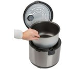 Cuiseur 2 en 1 riz/vapeur PC-RK 1285, noir