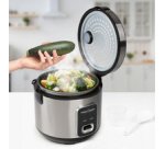 Cuiseur 2 en 1 riz/vapeur PC-RK 1285, noir
