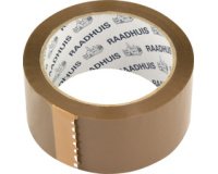 Ruban adhésif d'emballage, 48 mm x 66 m, marron