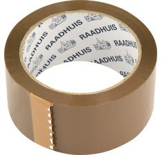 Packaging adhesive tape, 48 mm x 66 m, brown
