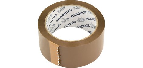 Tape voor verpakking 48 mm x 66 m, bruin