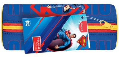 Trousse ronde SUPERMAN, en néoprène