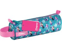 Trousse ronde LICORNE, en polyester