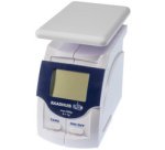 Pèse-lettres digital, blanc/bleu