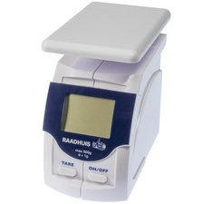 Pèse-lettres digital, blanc/bleu