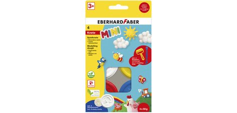 Kit pâte à modeler Mini Kids, tons de base