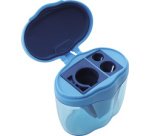 Taille-crayon 3 trous COLORI, bleu