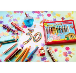 Crayon multi-talents woody 3 en 1, étui de 10 30 ans