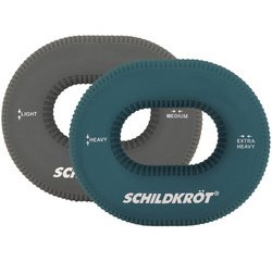 Anneau de musculation Ergo, set de 2, bleu/gris