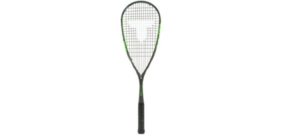 Racket voor squash Pro 6000, zwart/groen