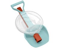 Kit de jouets de plage 2 en 1, rouge/bleu