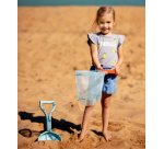 Kit de jouets de plage 2 en 1, rouge/bleu
