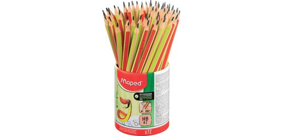 Crayon d'apprentissage KIDY learn, pot de 72